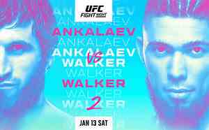 UFC Vegas 84 Ankalaev vs Walker - Nederlands commentaar Maincard