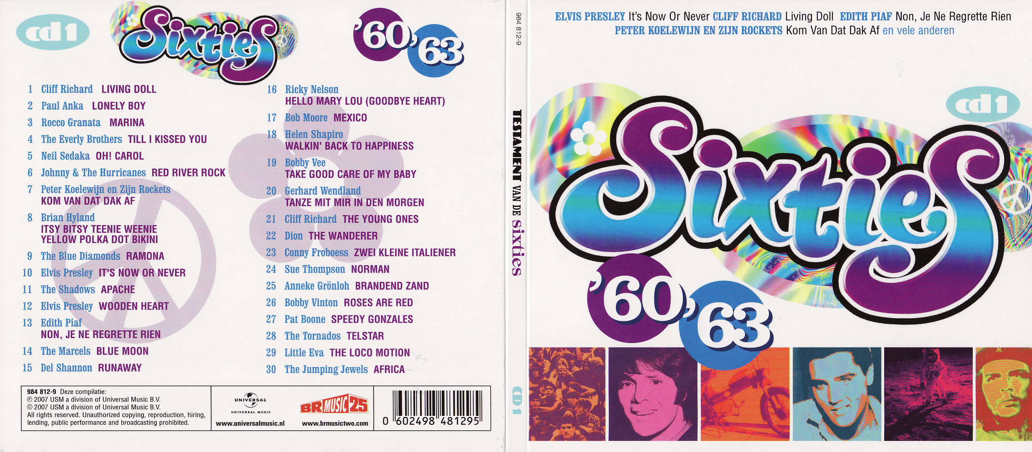 Testament van de sixties - 10 CD`s
