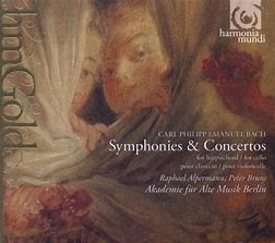 CPE Bach - Symphonies & Concertos (Ak. fuer Alte Musik, Har.Mundi)