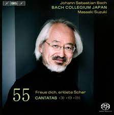 JS Bach - Cantatas Volume 55 (Finale) Japan Bach Collegium -Suzuki 24-96